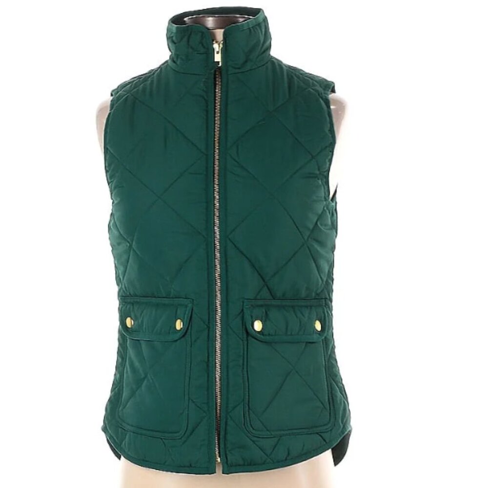 J Crew NWOT Quilted Vest